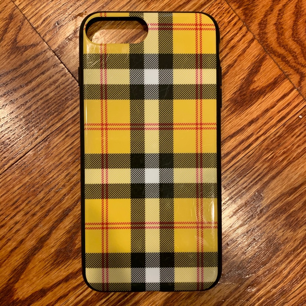 Plaid iPhone 8+ case